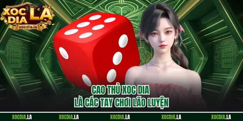 Cao thủ xoc dia là các tay chơi lão luyện